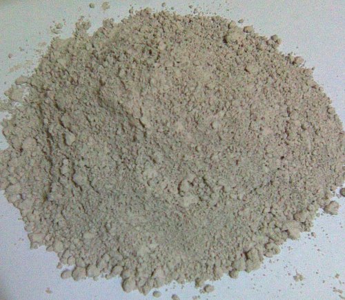 Diatomaceous earth is usually white or off white